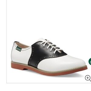 Eastland Black and White Sadie Saddle Shoes Womens US 6.5M Barely worn!